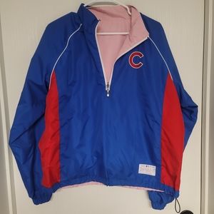 Womens Chicago Cubs pull over - HAS SPOT
